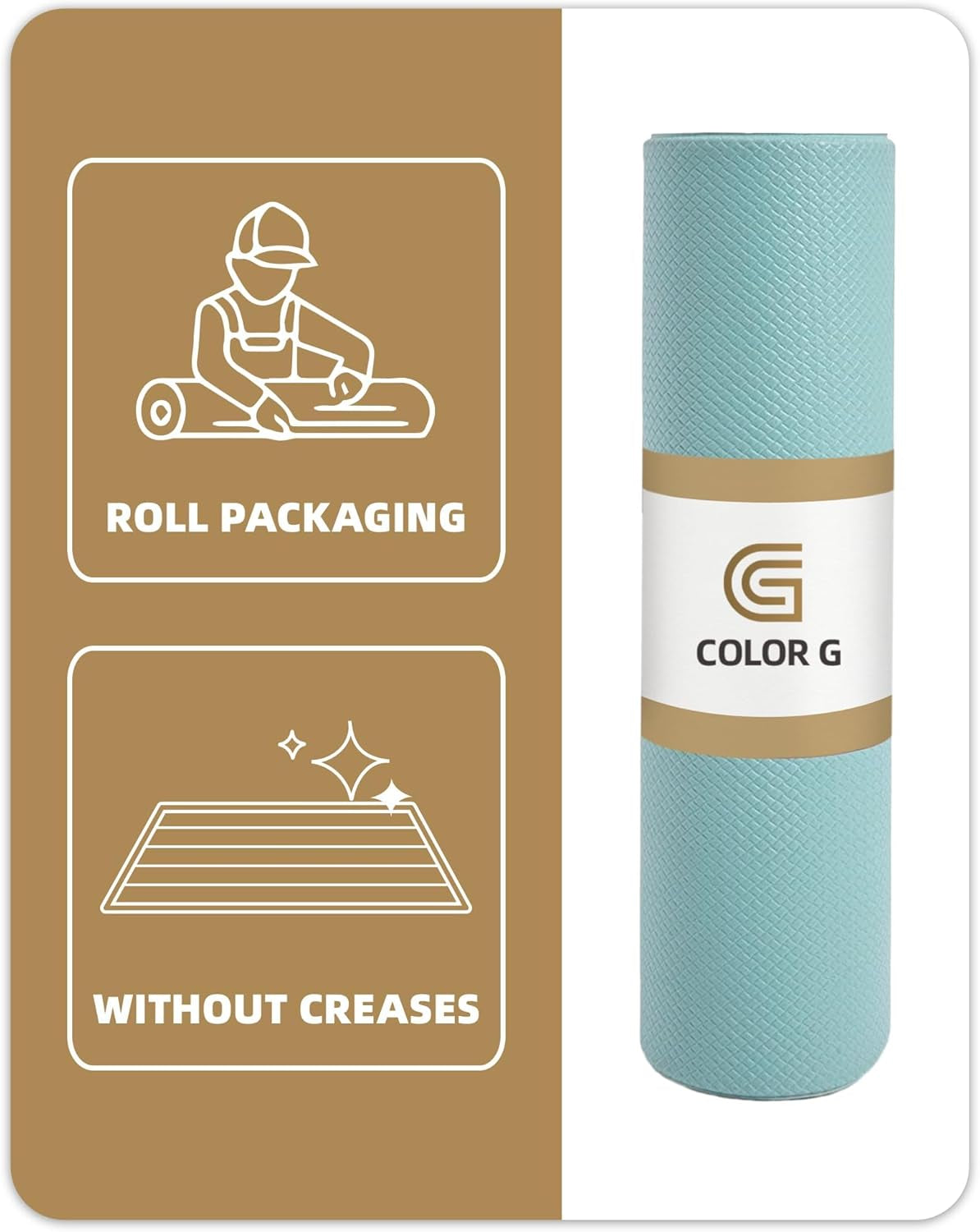 Color G Kitchen Rugs, Kitchen Rug Set 2 Piece Kitchen Runner Rug Kitchen Floor Mat, Cushioned anti Fatigue Kitchen Mat Non Skid Waterproof Comfort Standing Kitchen Rug, 17"X29"+17"X59", Teal